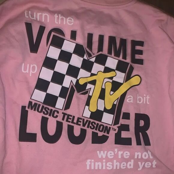 MTV Juniors’ Graphic Print Sweatshirt - Picture 4 of 5